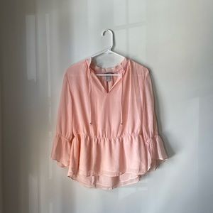 Light Pink Classy Blouse